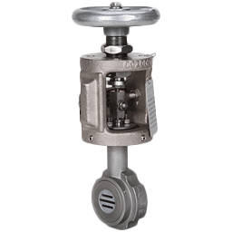 Jordan Valve Wafer Style Hand Operated Valve, Mark 75HW Series